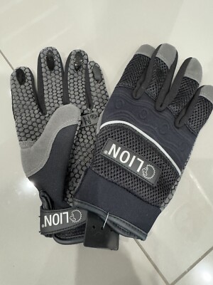 Lion Men's MechFlex Mechanic's Gloves Black New LPGMX50 M Medium
