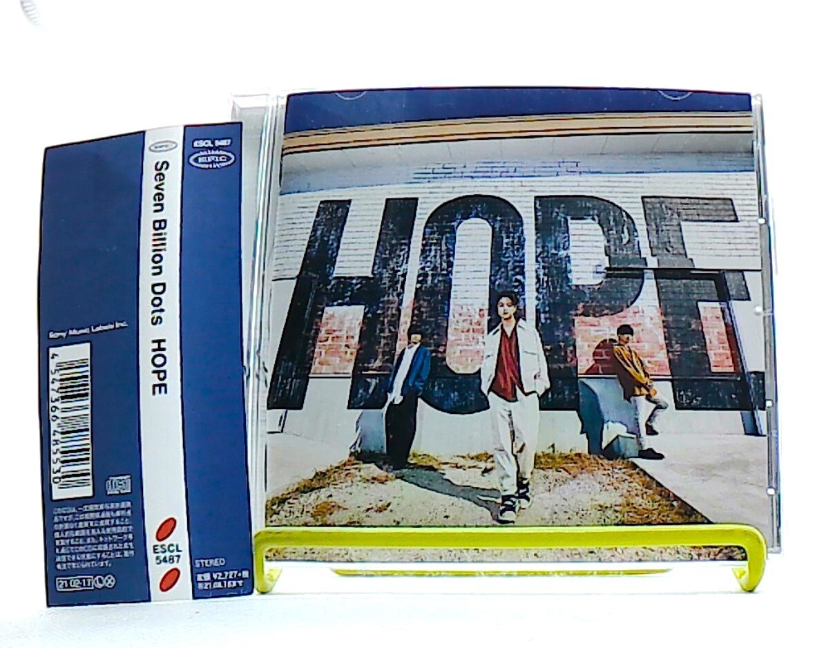 HOPE [CD][OBI] Seven Billion Dots /anime BORUTO-ボルト-NARUTO NEXT