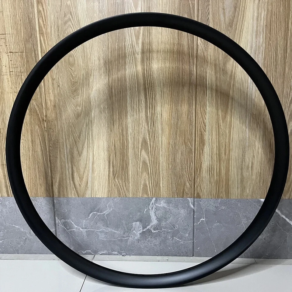 27.5er(650B) XC MTB Bike Carbon Rims Hookless Tubeless UD 3K 12K Wheel 32 Holes - Image 2 of 4