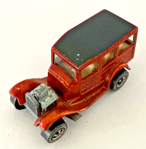 Hot Wheels 1968 Redline Orange Classic ‘31 Ford Woody Die cast, (B221) RL579 - Picture 4 of 9