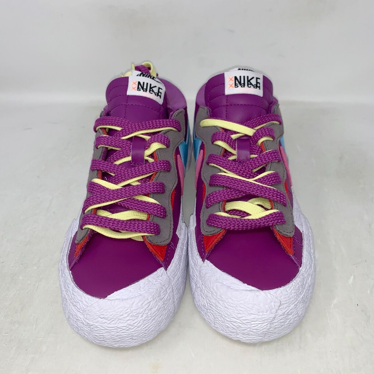 Nike Blazer Low x sacai x KAWS Purple Sneakers, Size 6 / 7.5 Nike Blazer Low x sacai x KAWS Purple Sneakers, Size 6 / 7.5