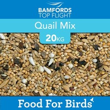 Quail Feed 20kg  A High Protein Mix For Young, Breeding and Adult Birds
