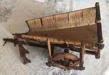 Vintage Amish Wooden Cart Wagon Wood Wagon Handmade  reduced  