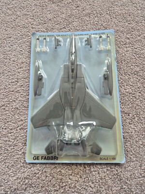 ATLAS GE FABBRI 1:100 F-15 EAGLE Diecast Militärflugzeug Modell