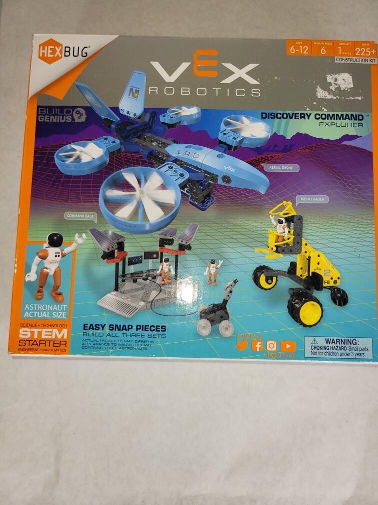 Hexbug VEX Robotics Discovery Command Explorer Construction