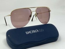 Vintage Luxottica Apollo Pilot Aviator Eyeglasses Italy FRAMES ONLY 60  18