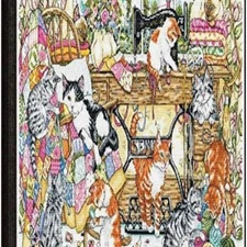 StitchMaster's Diverse Cross Stitch Kit: Count Your Way to Creativity!