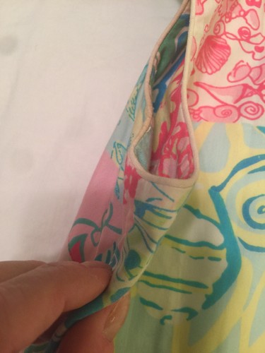 Patch Lilly Pulitzer Krista Shift Lilly’s Y2K Millennium 2000 in ottime condizioni, taglia 6 - Foto 10 di 12