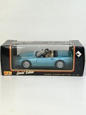 1:18 Scale Maisto 1996 Corvette with Original Box, Read