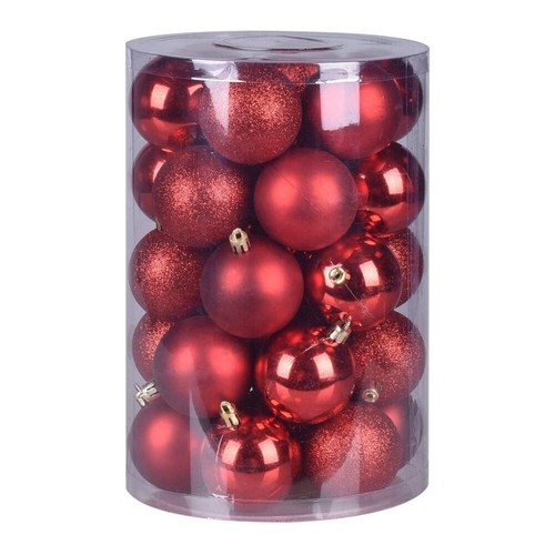 24Pcs Christmas Decorations Baubles Xmas Tree Balls Party Wedding Ornament 3-8cm - Picture 4 of 18