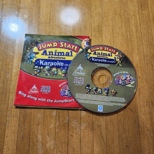 Jump Start Animal Adventures Karaoke (Windows PC CD-ROM 2002) - Sing Along Songs