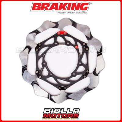 BY4130E BREMSSCHEIBE VORNE LINKS BRAKING HONDA CR R 250 2007 - WAVE FLOATING BA
