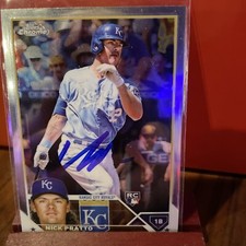 Nick Pratto Signed 2023 Topps Chrome Royals