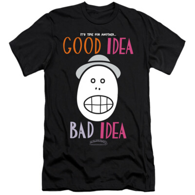 ANIMANIACS GOOD IDEA BAD IDEA Licensed Adult Men's Graphic Tee Shirt SM-6XL
