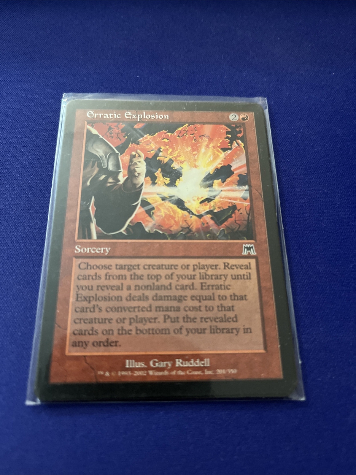 Erratic Explosion | MtG Magic Onslaught | English | Near Mint-Mint (NM-M)