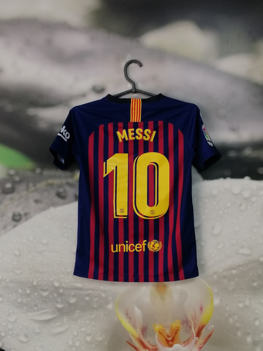 Barcelona 2018 - 2019 home football shirt jersey camiseta Nike #10