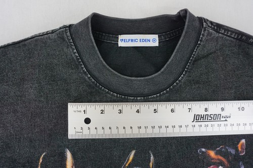 Aelfric Eden Doberman acid wash shirt tagged medium fits oversized more like XL - Picture 12 of 17