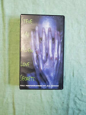 Steve Vai - Alien Love Secrets [VHS] 73999381689| eBay
