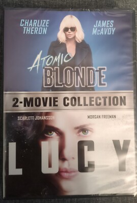 2 Movie Pack Atomic Blonde  Lucy Scarlett Johansson Charlize Theron Lucy Besson