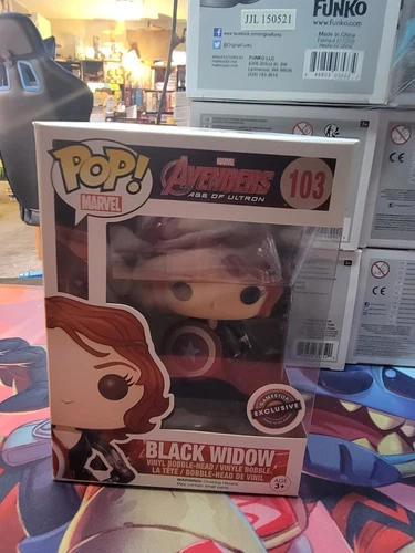 Black Widow Avengers Marvel GameStop Exclusive PoP! Vinyl