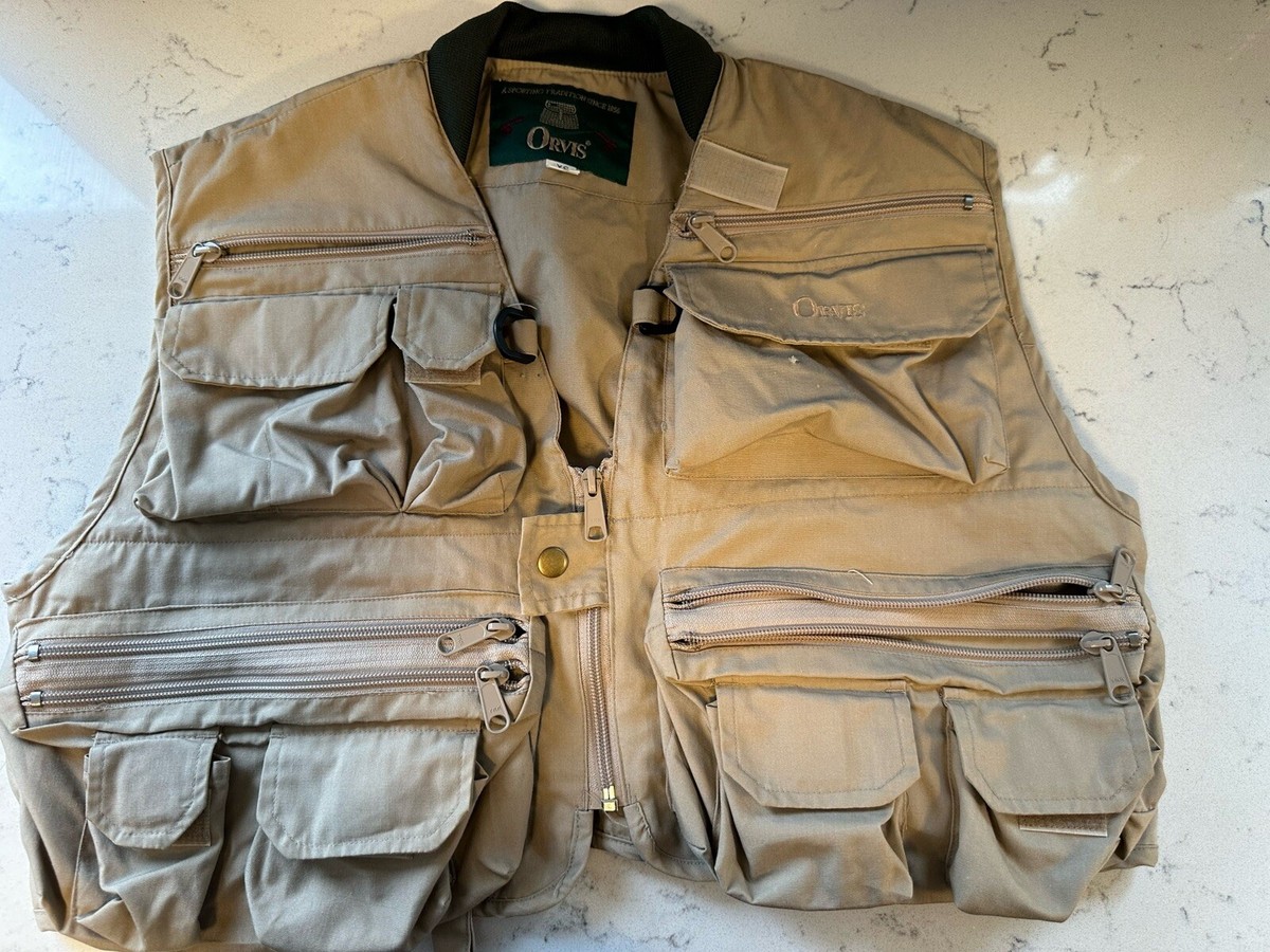 Orvis Super Tac-L-Pac Vest Fly Fishing Men's Size XS