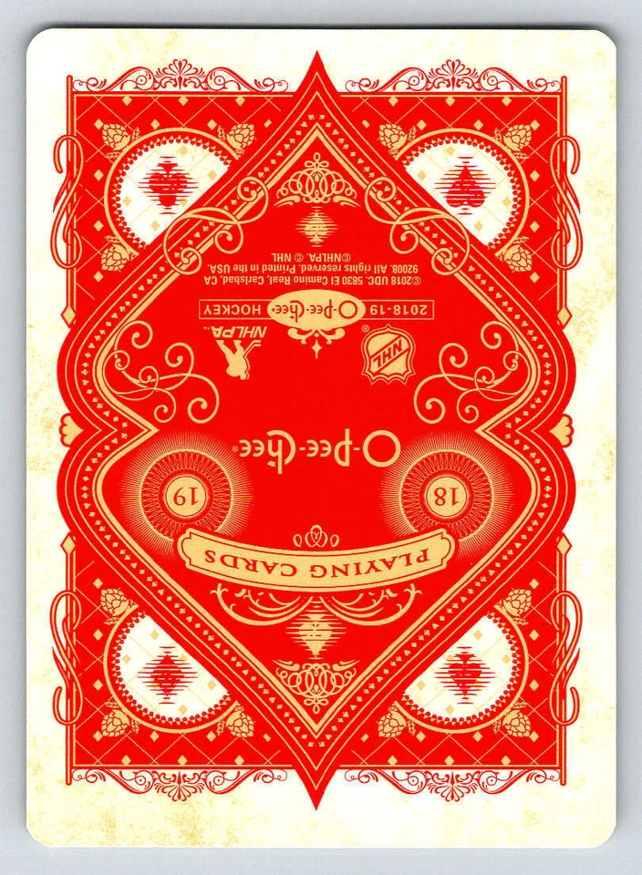 2018-19 O-Pee-Chee Playing Cards #JD Steven Stamkos (ref 179960) - Image 2 of 2