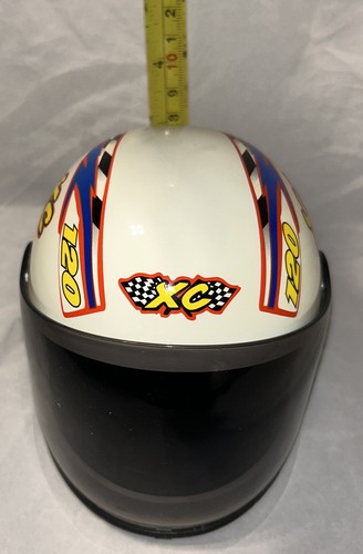 VINTAGE XC MOTORCYCLE RACING WHITE HELMET MINI ASHTRAY Rare HTF - Picture 9 of 11