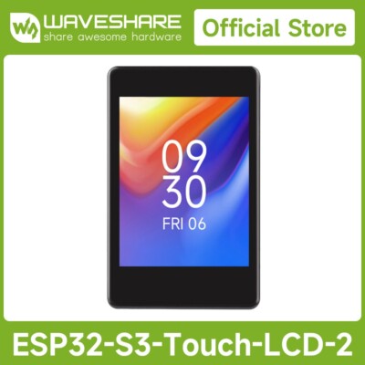 Waveshare ESP32-S3 2inch Capacitive Touch Display Development Board, 240×320