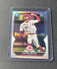 2023 Bowman Draft Chrome Hunter Hollan 1st Bowman Refractor