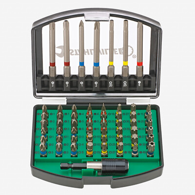 Stahlwille Bit Set 56-Piece Bit Box 1206, (ST96080156) - Hex, PZ, Torx and...NEW