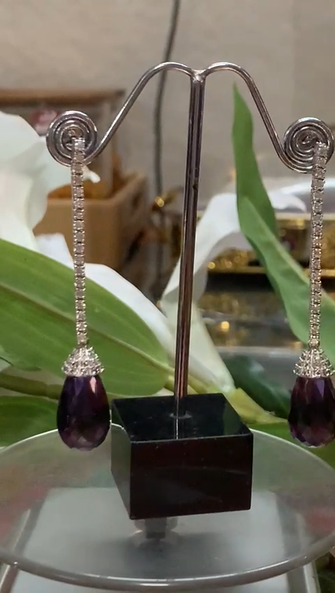 Castafiore Bague Toi Et Moi Mauboussin Pendentif Or Gris Saphir Et