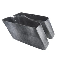 Saddlebag Insert Carpet Liners Fit For Harley Electra Glide Road King 1994-2013