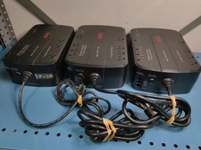 Lot of 3 APC Back-UPS 2 ES550 BE550G  1 ES350 Surge ProtectorNo Battery