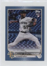 2022 Topps Mini Blue 10/10 Roansy Contreras #543 Rookie RC 1u6