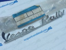 Targhetta NOS BOMISA Vespa 180 rally,posteriore ORIGINALE Vesparicambisud