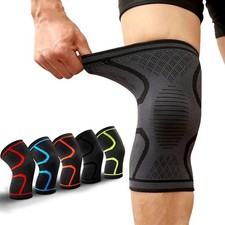 Knee Sleeve Compression Brace Support For Sport Gym Joint Pain Arthritis Relief