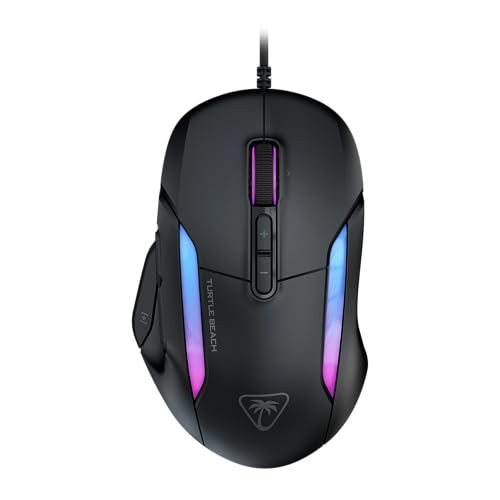 Mouse Gaming Turtle Beach Kone II RGB Cablato Nero Ergonomico
