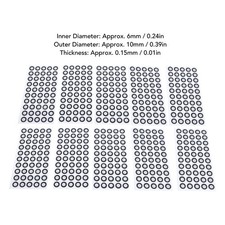 500 Pcs 3D Scanning Marker 6mm ID 10mm OD Reference Point Diffuse Reflection N
