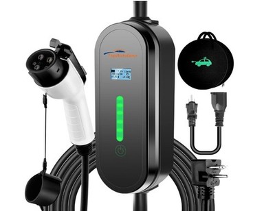 Top Auto Gear EV Charger Level 1&2 16 Amp 17ft Cable