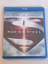 Man of Steel Blu-ray DVD 2 Disc Set 2013 Superman Henry Cavill