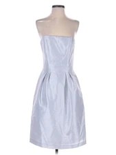 Alfred Sung Women Silver Cocktail Dress 6