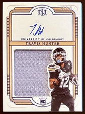 2025 National Treasures Collegiate Travis Hunter Rookie Patch AUTO #/49 RPA 🔥🔥