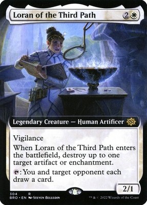 Magic the Gathering - Loran of the Third Path - BRO-EN304 MtG NM