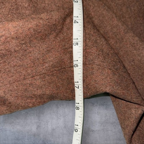 Vintage Pendleton Wool Pants Women’s 34 Brown Wide Pleated - Picture 11 of 18