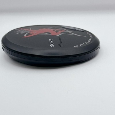 ぱ*ん様 SONY CDウォークマン スパイダーマン コラボ D-EJ775 A Sony D-EJ775 Spiderman CD Walkman Portable CD Player Used from