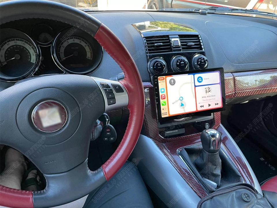 Radio estéreo Saturn Sky 4+64G inalámbrica Carplay Android15 para 2007 2008 2009 navegación Foto 4 de 4