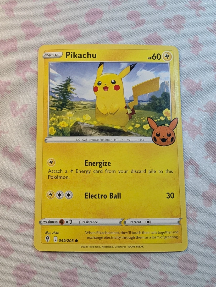 Pikachu 049/203 Trick or Trade Booster Bundle for sale | eBay