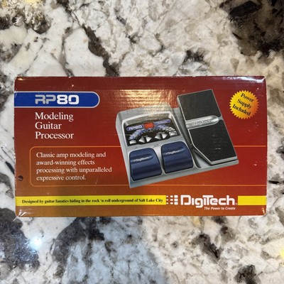 DigiTech RP80 Multi Effects Modeling Guitar Processor w/ Power Adapter  & Box