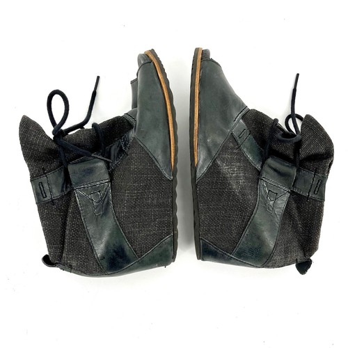 Sorel Joanie Keilabsatz Peeptoe Canvas Schnürsandale Bootie (7) - Bild 9 von 9