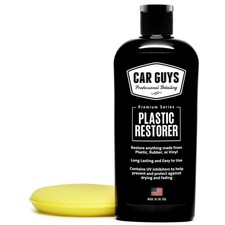 CAR GUYS Plastic Restorer | Bring Plastic, Rubber, and Vinyl Back to Life! | Use
